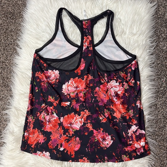 Fabletics Floral Activewear Mosa Tank XXL - Picture 8 of 9